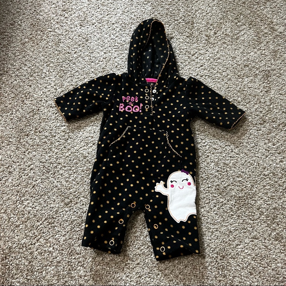 👻Fleece Halloween outfit for newborn